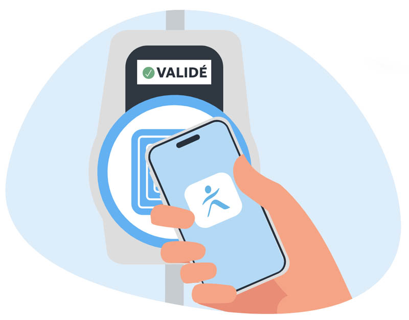 IDFM pass navigo smartphone